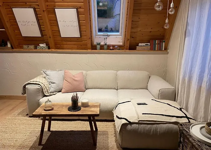 Дом отдыха Kleines Im Erzgebirge Mit Sauna Und Kamin