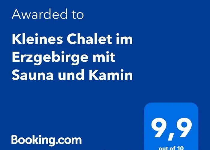Дом отдыха Kleines Im Erzgebirge Mit Sauna Und Kamin *